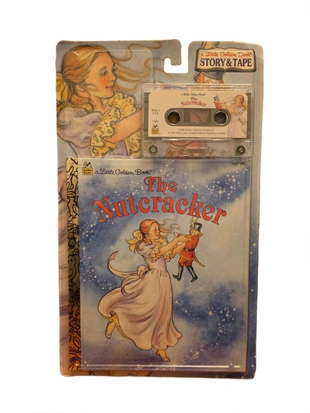 The Little Golden Book The Nutcracker with Cassette Tape NIB 1991